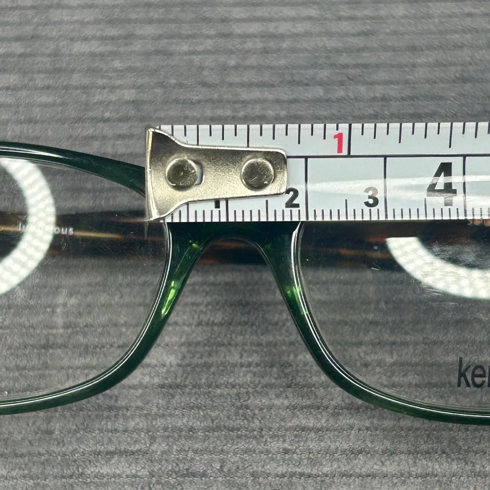 Kensie Luxurious Y2k Eyeglasses Green Tortoise Cat Eye Frames 53-17-135 OL